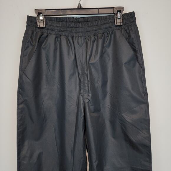 Swisswell Shell Pants Mens Medium Black Waterproof Outdoor Fishing Camping Gorp - Picture 3 of 11